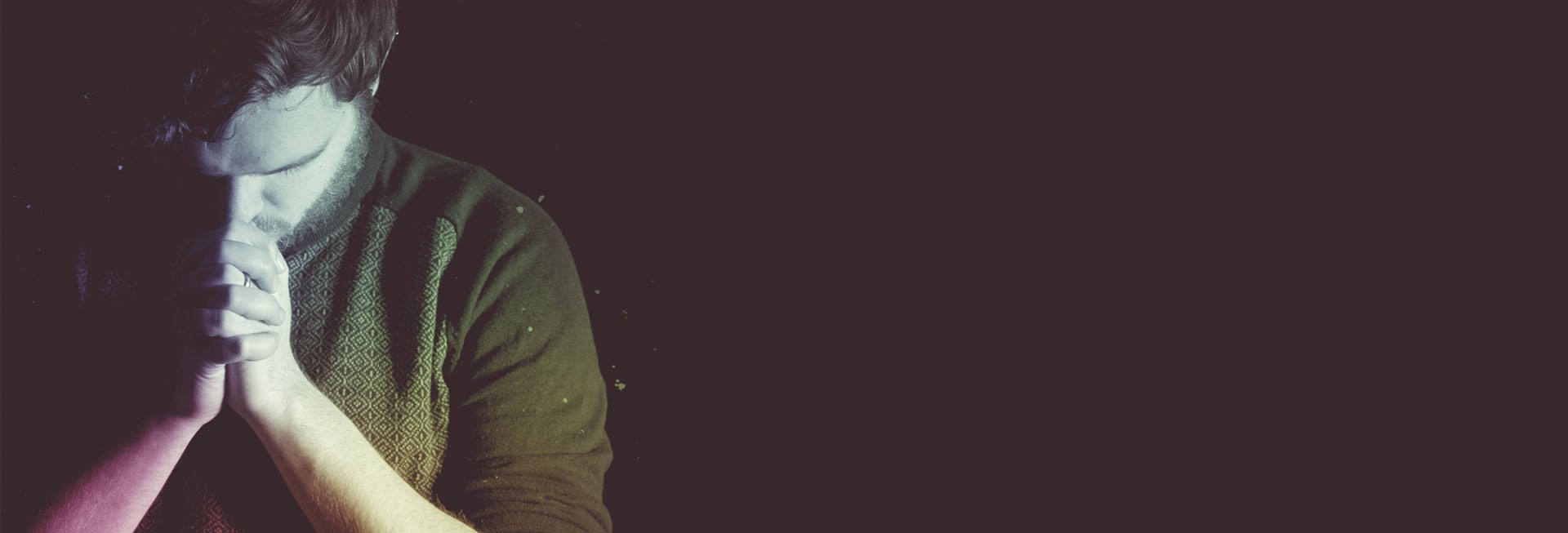 Pray Without Ceasing Church Website Banner